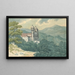 Villa in the Mountains - Thomas Bradshaw — framed artwork on a wall