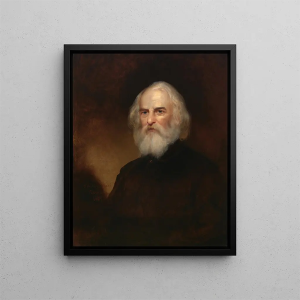 Henry Wadsworth Longfellow - Thomas Buchanan Read — framed artwork on a wall