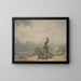 Figure sur le rivage - Thomas Chafe — framed artwork on a wall