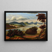 Eastport and Passamaquoddy Bay Painting of the Hudson Valley - Thomas Chambers — framed artwork on a wall