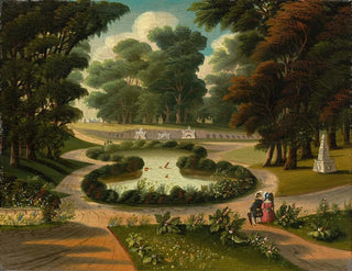 Cemetery of Mount Auburn - Thomas Chambers — artwork view