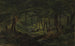 Ravin de fougères avec famille aborigène - Thomas Clark — artwork view
