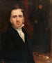 Self-portrait Painting - Thomas Clement Thompson — artwork view