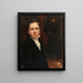 Self-portrait Painting - Thomas Clement Thompson — framed artwork on a wall