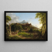 The Departure - Thomas Cole — framed artwork on a wall