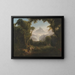 The Garden of Eden - Thomas Cole — framed artwork on a wall