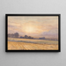 Sunset Landscape Painting - Thomas Collier — framed artwork on a wall