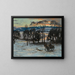 Towards the House - Thomas Corsan Morton — framed artwork on a wall