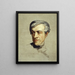 Study made after Jules Michelet - Thomas Couture — framed artwork on a wall