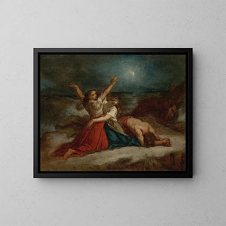 Study for Stella Maris - Thomas Couture — framed artwork on a wall