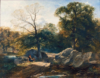 Rest on the Way - Thomas Creswick — artwork view