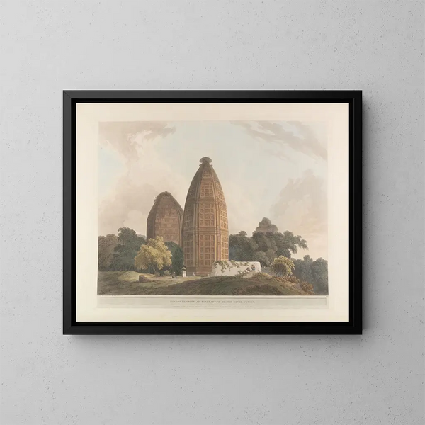 Oriental Scene Painting Pl02 - Thomas Daniell — framed artwork on a wall