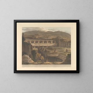 Oriental Scene Pl41 - Thomas Daniell — framed artwork on a wall