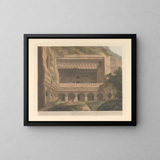 Oriental Scene Pl46 - Thomas Daniell — framed artwork on a wall