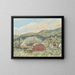 View of Seeheim - Thomas Dielmann — framed artwork on a wall