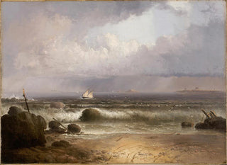 Stormy Summer at Nahant Beach - Thomas Doughty — artwork view
