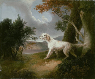 Landscape with a Dog - Thomas Doughty — artwork view