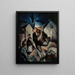 Man Running - Thomas Duncan Benrimo — framed artwork on a wall