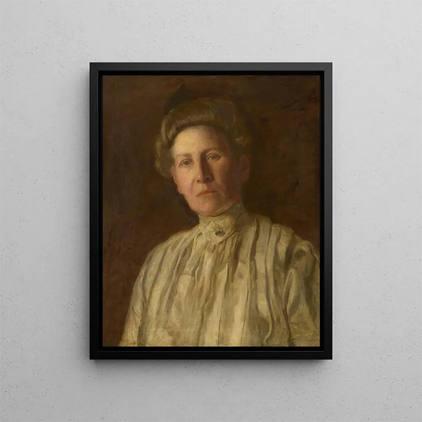 Annie C. Lochrey Husson Mrs. Louis Husson - Thomas Eakins — framed artwork on a wall
