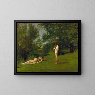 Arcadie - Thomas Eakins — framed artwork on a wall