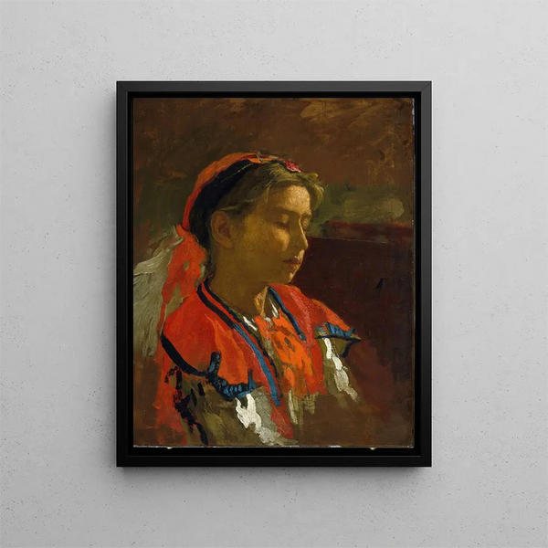 Carmelita Requena - Thomas Eakins — framed artwork on a wall