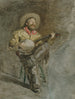 Chant de cow-boy - Thomas Eakins — artwork view