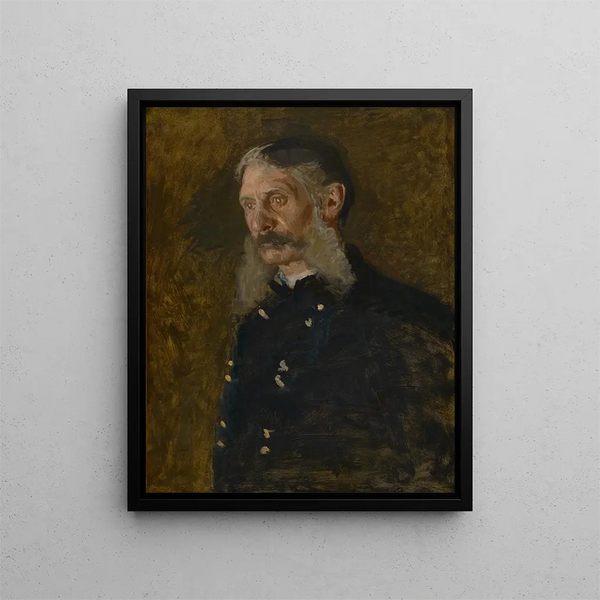 Edward Burd Grubb Jr. - Thomas Eakins — framed artwork on a wall