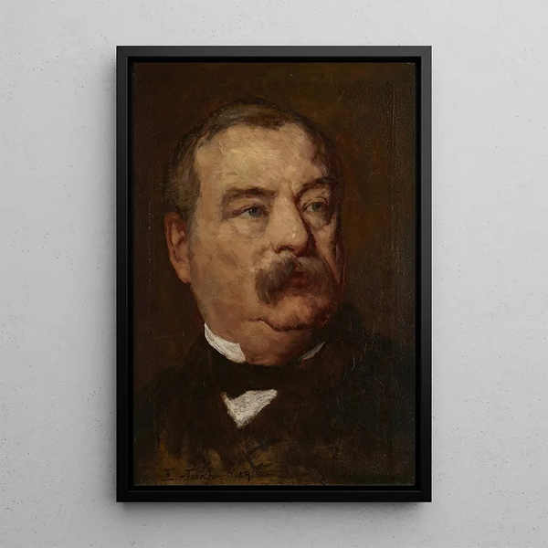 Grover Cleveland - Thomas Eakins — framed artwork on a wall