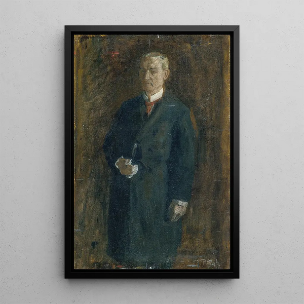 Sketch of James MacAlister - Thomas Eakins — framed artwork on a wall