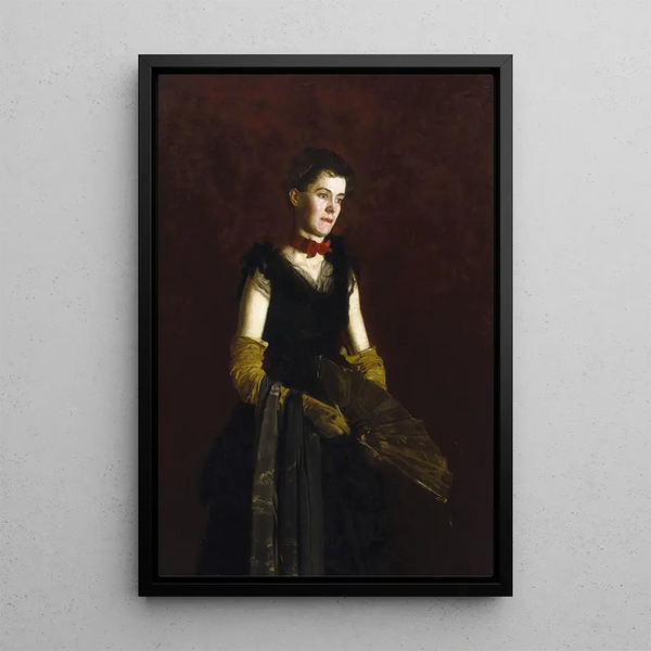 Letitia Wilson Jordan - Thomas Eakins — framed artwork on a wall