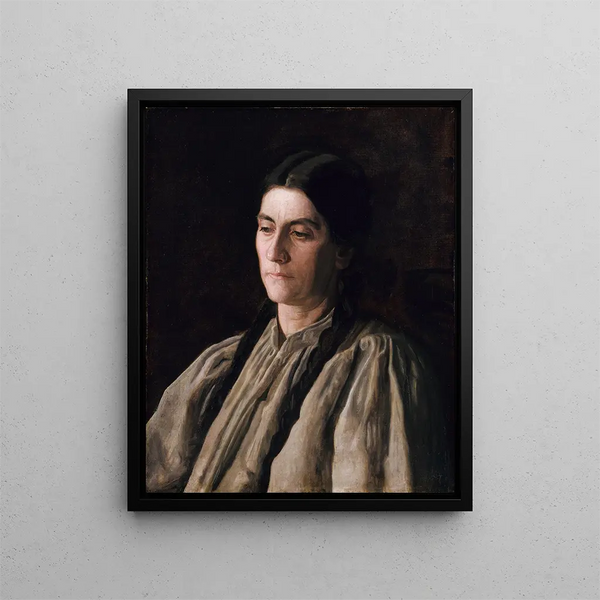 Mother Annie Williams Gandy - Thomas Eakins — framed artwork on a wall