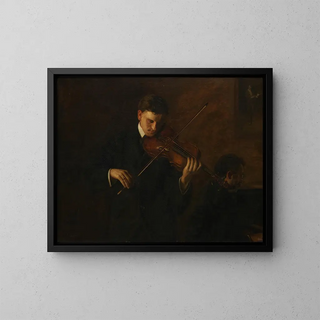 Music - Thomas Eakins — framed artwork on a wall