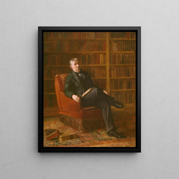 Knight Fitzgerald - Thomas Eakins — framed artwork on a wall