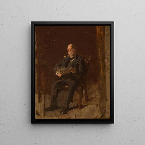 Robert M. Lindsay - Thomas Eakins — framed artwork on a wall