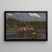 Les frères Biglin en course - Thomas Eakins — framed artwork on a wall