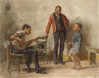 The Dance Lesson - Thomas Eakins — artwork view