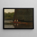 The Rowers, the Schreiber Brothers - Thomas Eakins — framed artwork on a wall