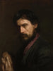 The portrait of veteran George Reynolds - Thomas Eakins — artwork view