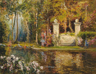 By the Water's Edge - Thomas Edwin Mostyn — artwork view