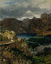 View of Lake Garda - Thomas Ender — artwork view
