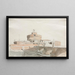 Château Saint-Ange - Thomas Ender — framed artwork on a wall