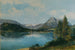 The Altaussee Lake with Dachstein - Thomas Ender — artwork view