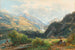 Gasteinertal painting with view of the waterfall in Bad Gastein - Thomas Ender — artwork view