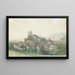Rankweil - Thomas Ender — framed artwork on a wall