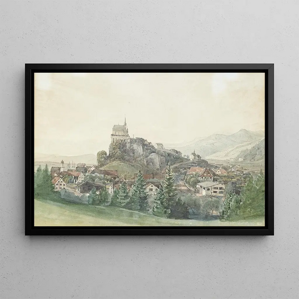 Rankweil - Thomas Ender — framed artwork on a wall