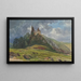 Ruine du Burg Schachenstein à Thrl en Styrie - Thomas Ender — framed artwork on a wall