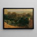 Southern landscape with cacti - Thomas Ender — framed artwork on a wall
