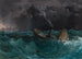 The Imperial and Royal Steamship Marianna in a Black Sea Storm - Thomas Ender — artwork view