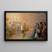 Crossing the River - Thomas F Laycock — framed artwork on a wall