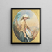 The Solitary Reaper - Thomas Faed — framed artwork on a wall